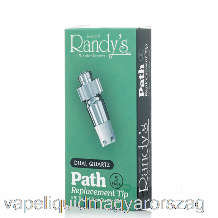Randy's Path Cserecsúcsok Dual Coil Tips Vape E Cigi